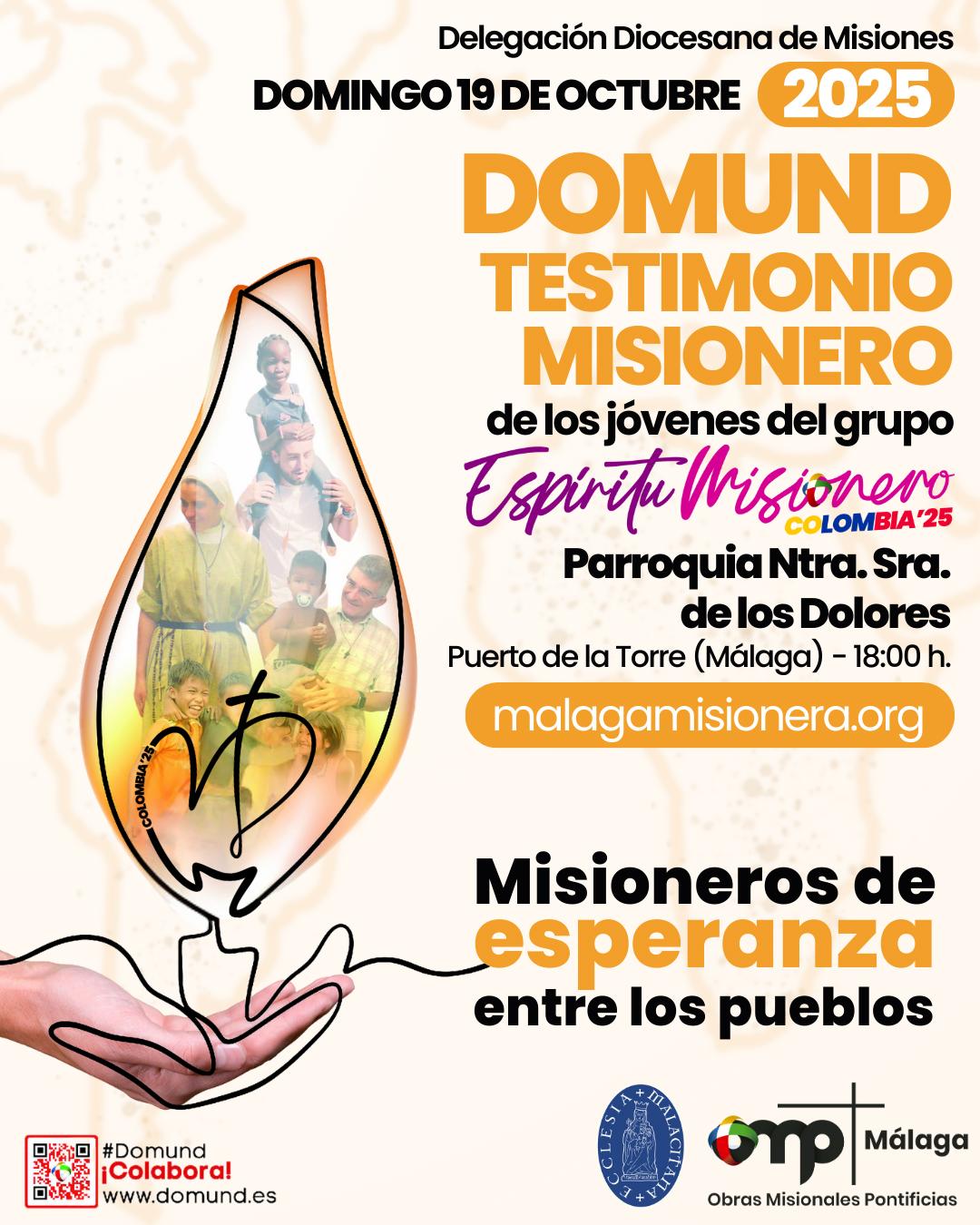 El Octubre Misionero concluirá con las Vísperas en las Hermanitas de los Pobres