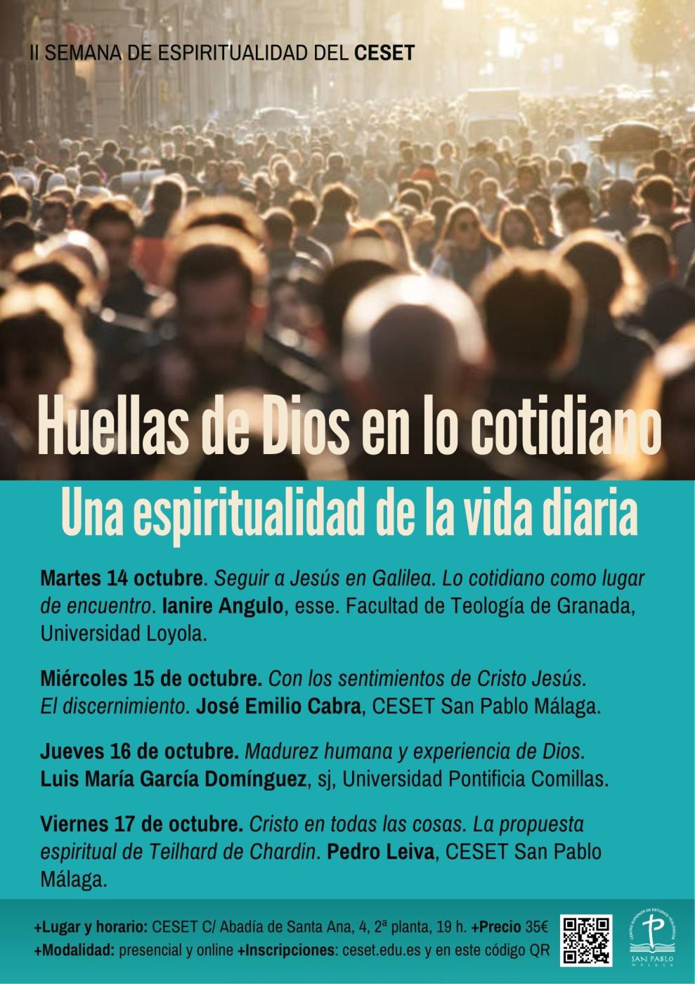 Éxito de la II Semana de Espiritualidad