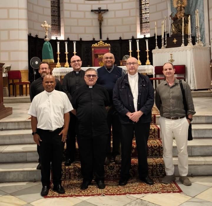 Visita del Obispo al clero de Melilla