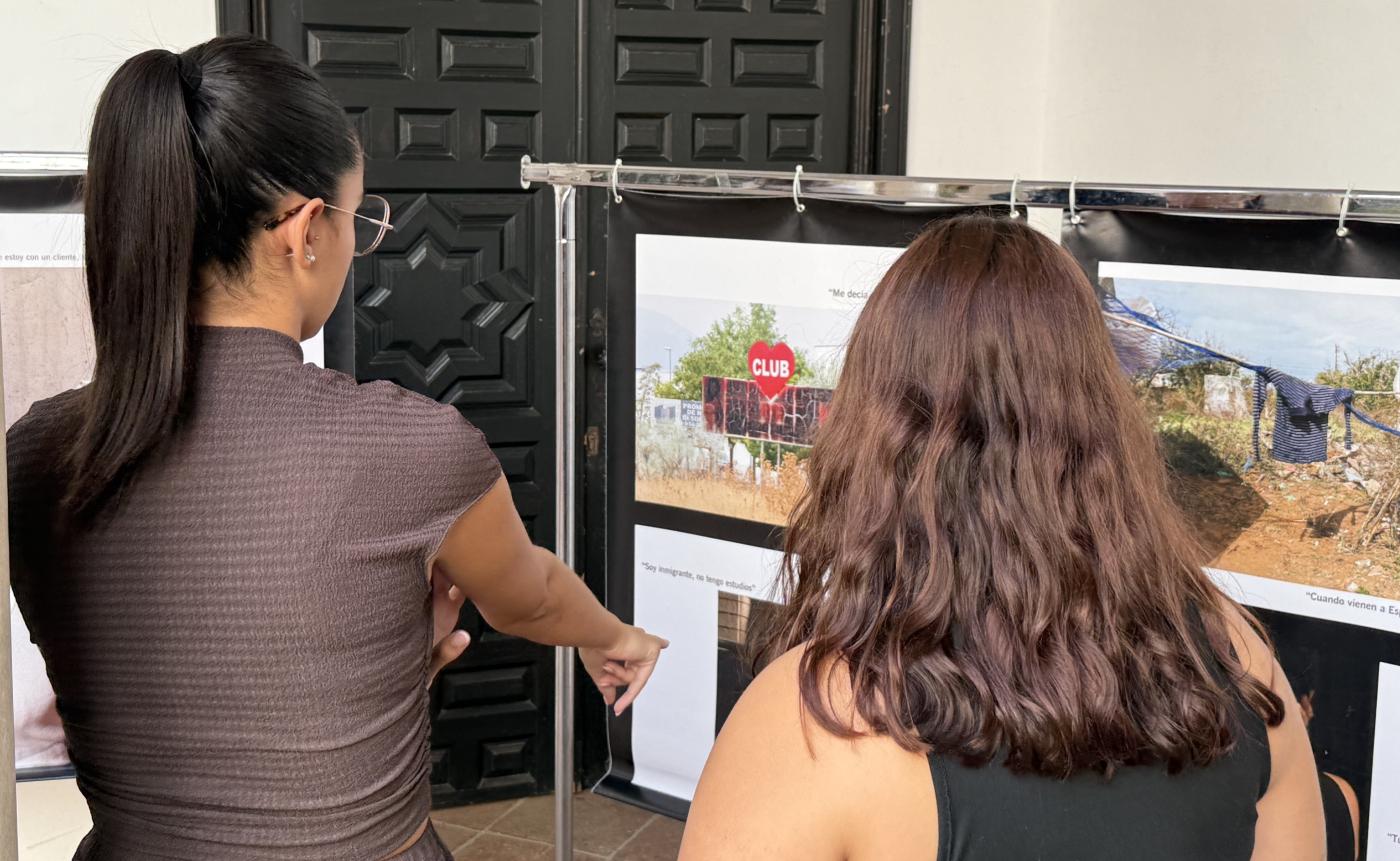 Último día para visitar la exposición sobre la trata de personas