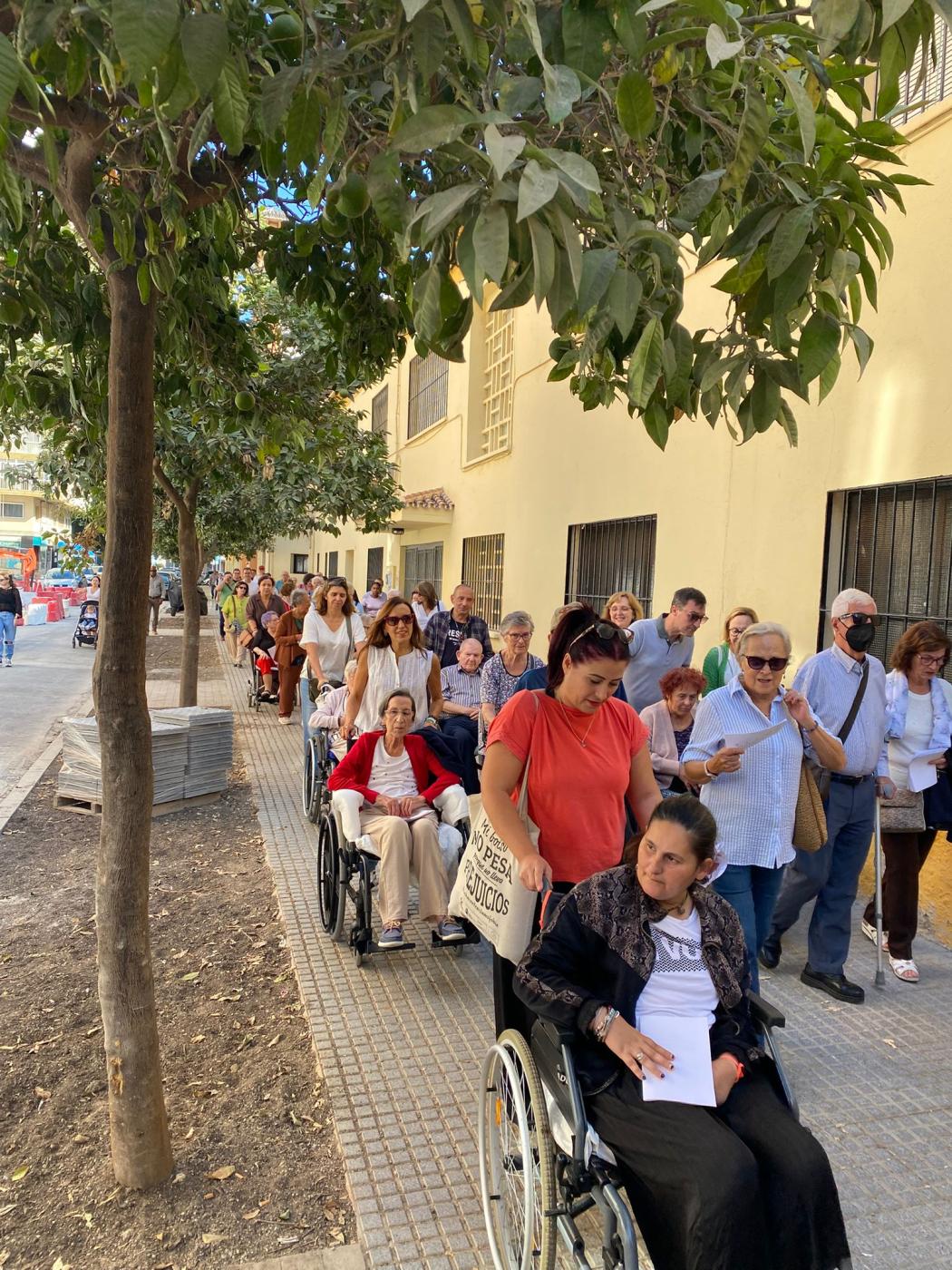 Los centros de Cáritas peregrinan unidos por la esperanza