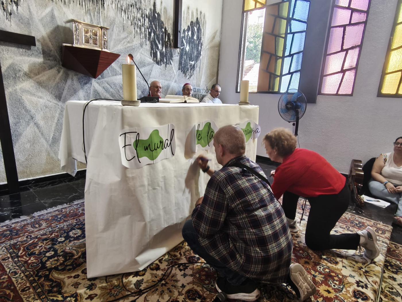 Los centros de Cáritas peregrinan unidos por la esperanza