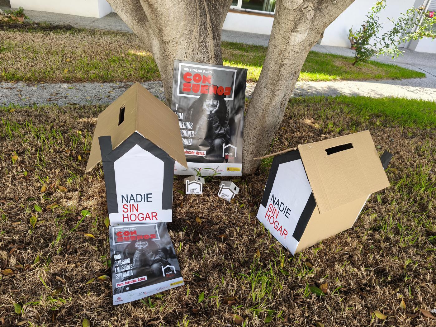 "Sin hogar pero con sueños" es el lema de la campaña de Cáritas Diocesana