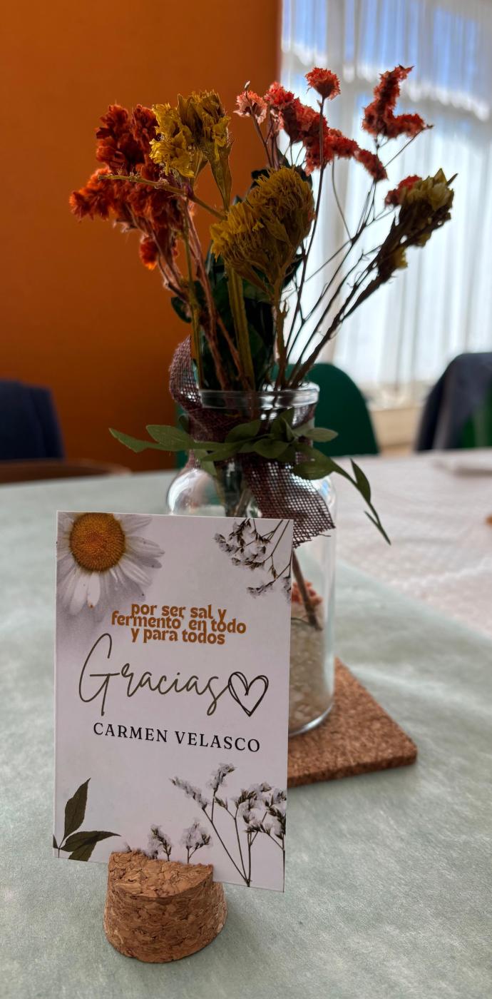 Detalles del profesorado a Carmen Velasco