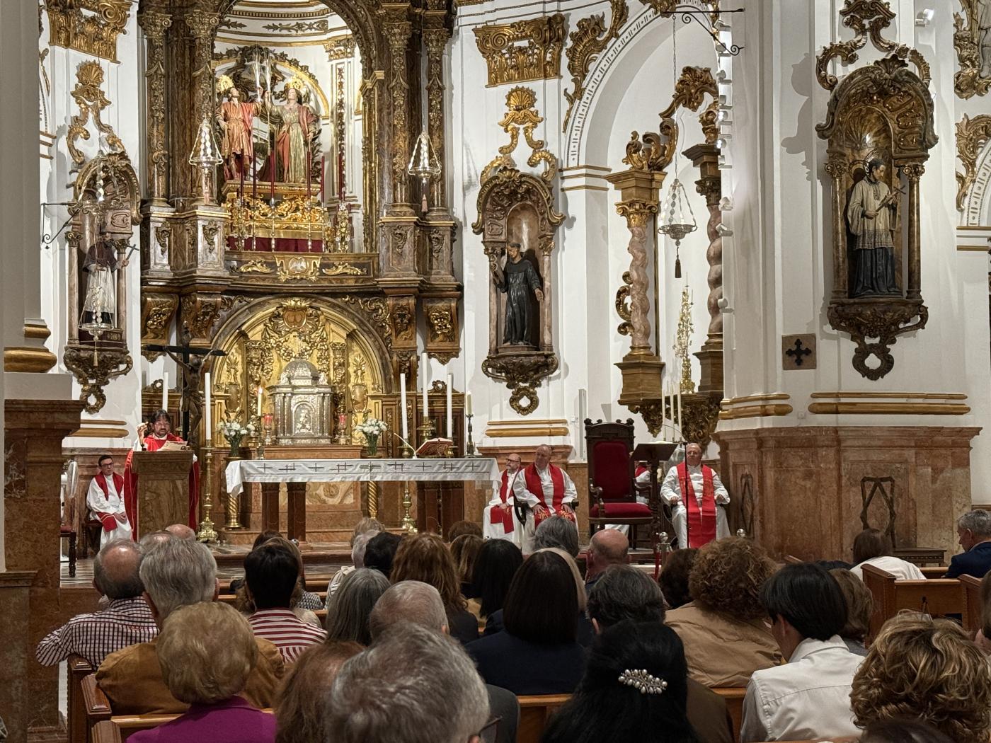 La diócesis celebra a sus santos y beatos junto a los familiares de los mártires