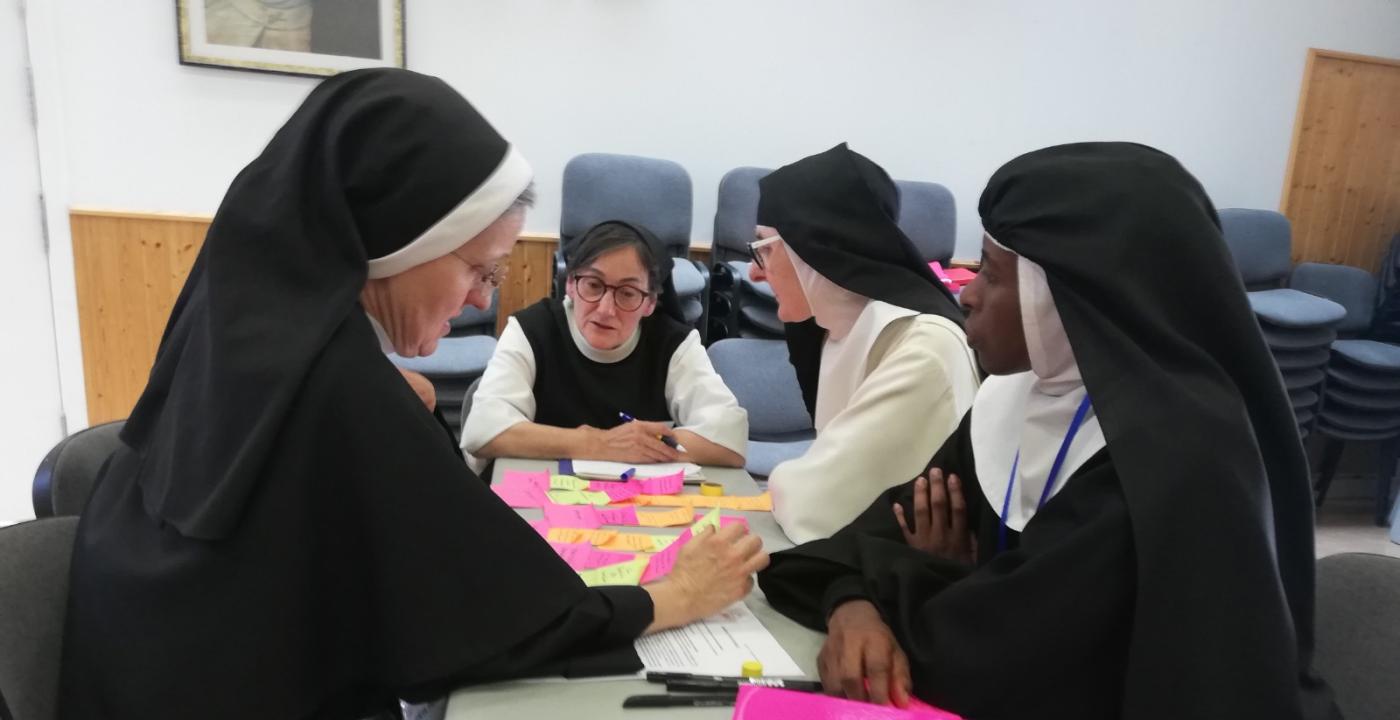 Un monasterio malagueño se forma en sinodalidad en la Red Intermonástica de España
