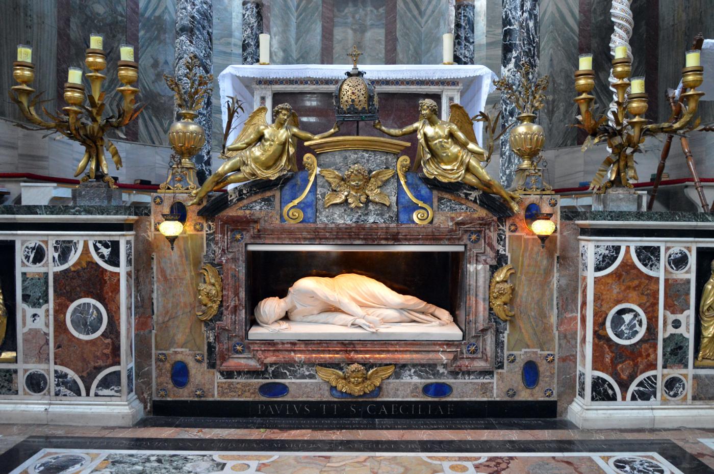 Santa Cecilia, su última voluntad fue para los pobres