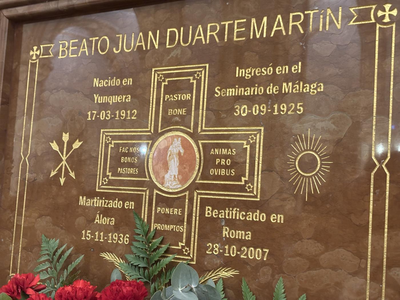 El testimonio del beato Duarte une a las parroquias de la diócesis