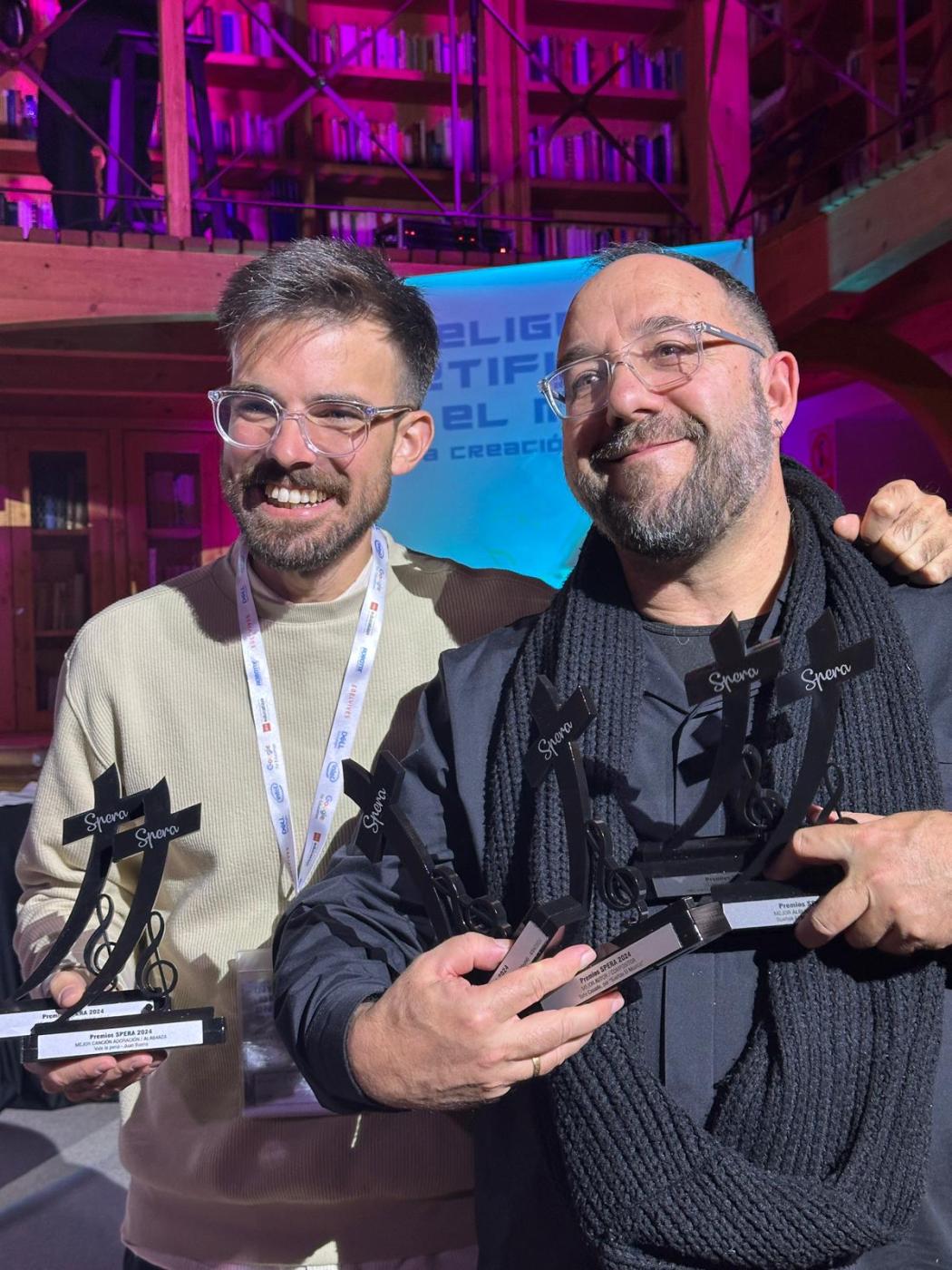 El vicerrector del Seminario y músico Juan Baena, Premio Spera 2024