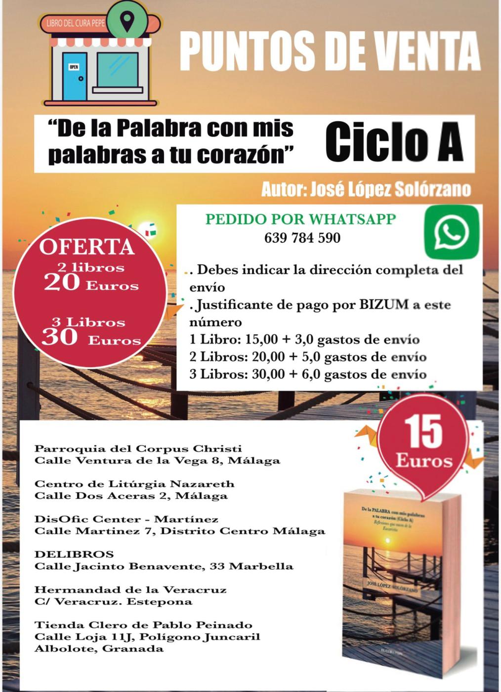 El sacerdote diocesano José López presenta este sábado “De la Palabra, con mis palabras, a tu corazón”