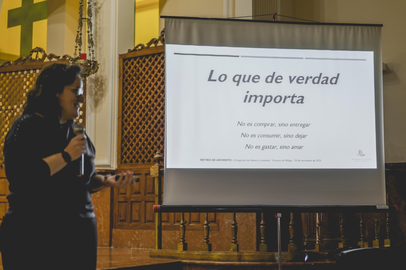 Los jóvenes comenzaron el Adviento con un día de retiro