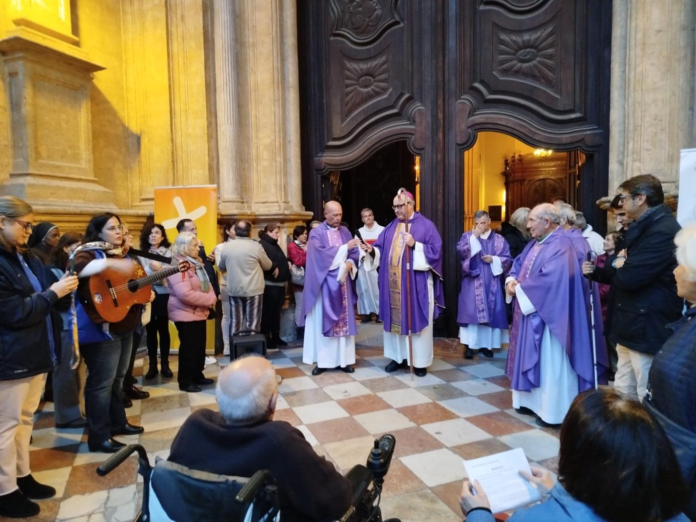 D. José Antonio Satué a las personas con discapacidad: «Sois Iglesia, la Iglesia os necesita»