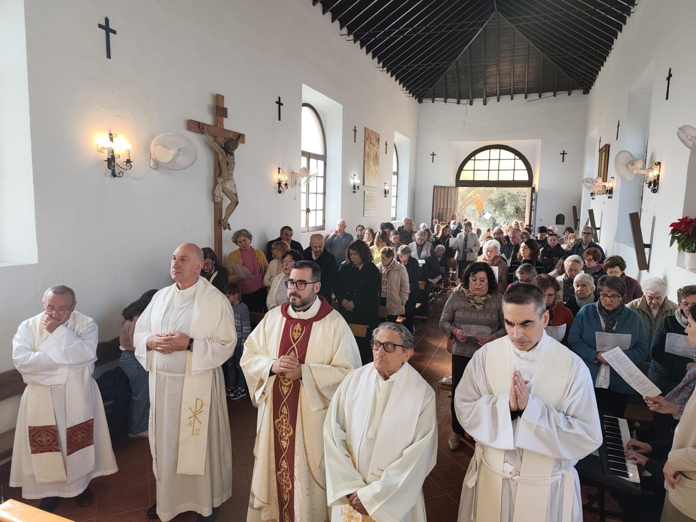 La iglesia de Las Mellizas en Álora celebra sus 100 años