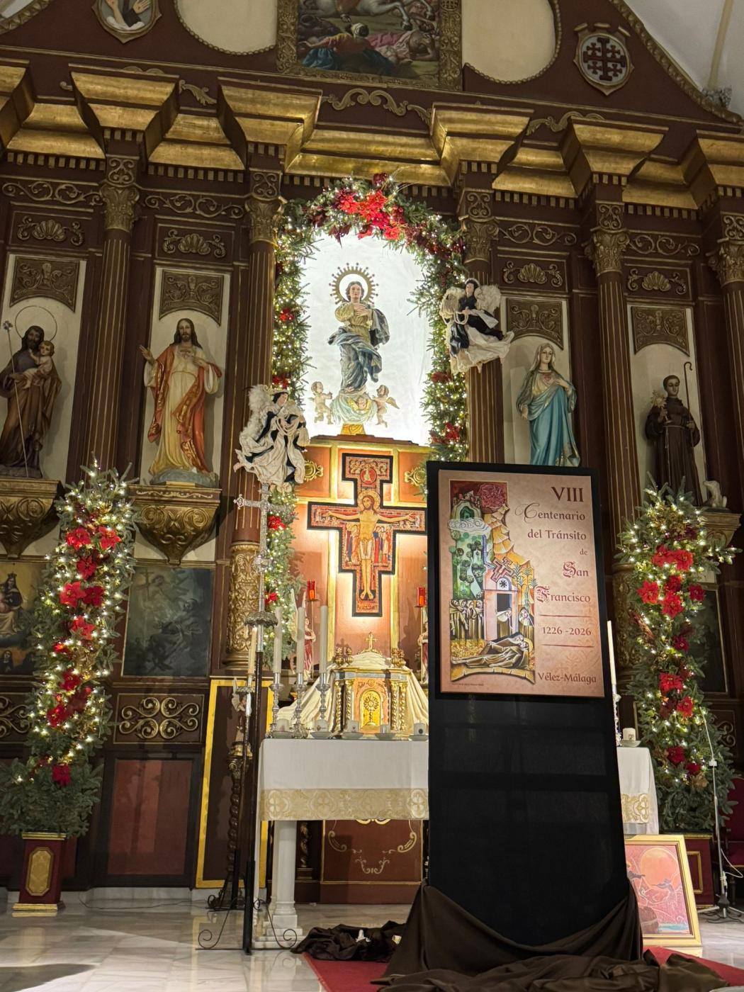 Los franciscanos abren el VIII centenario del tránsito de san Francisco