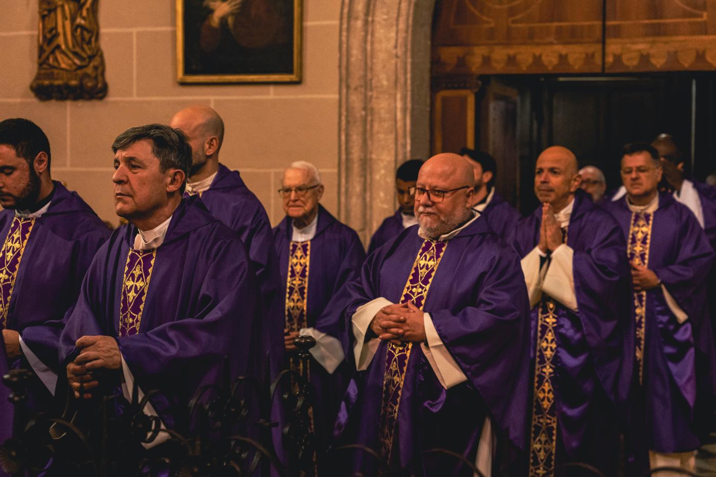 Misa por las víctimas del accidente ferroviario celebrada en la Catedral de Málaga
