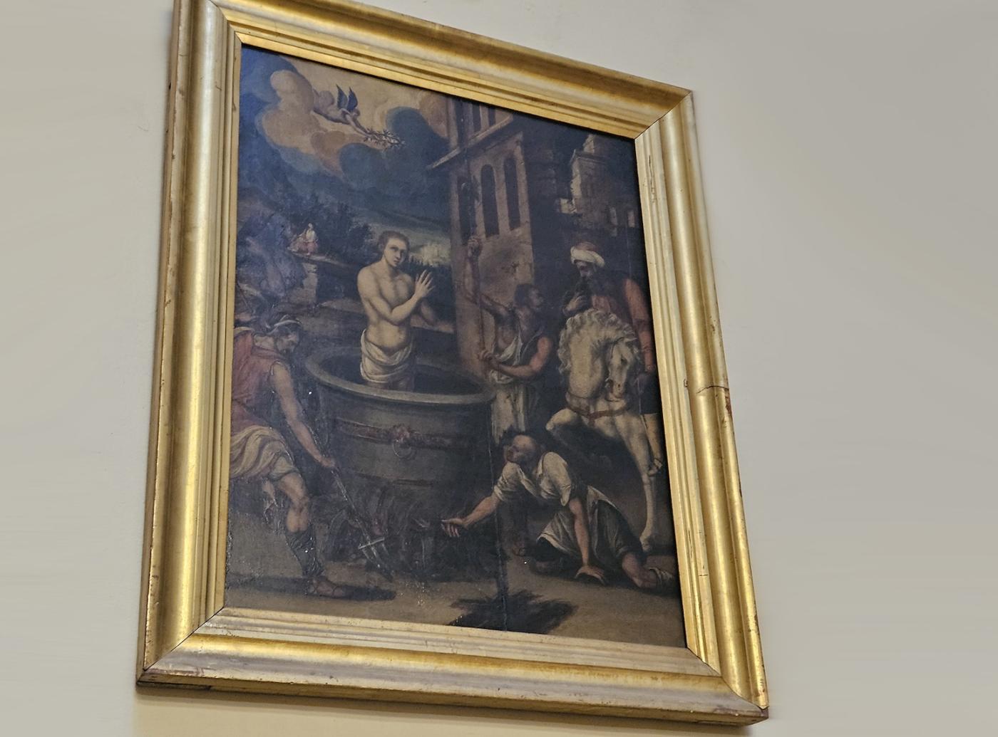 El martirio de san Juan Evangelista