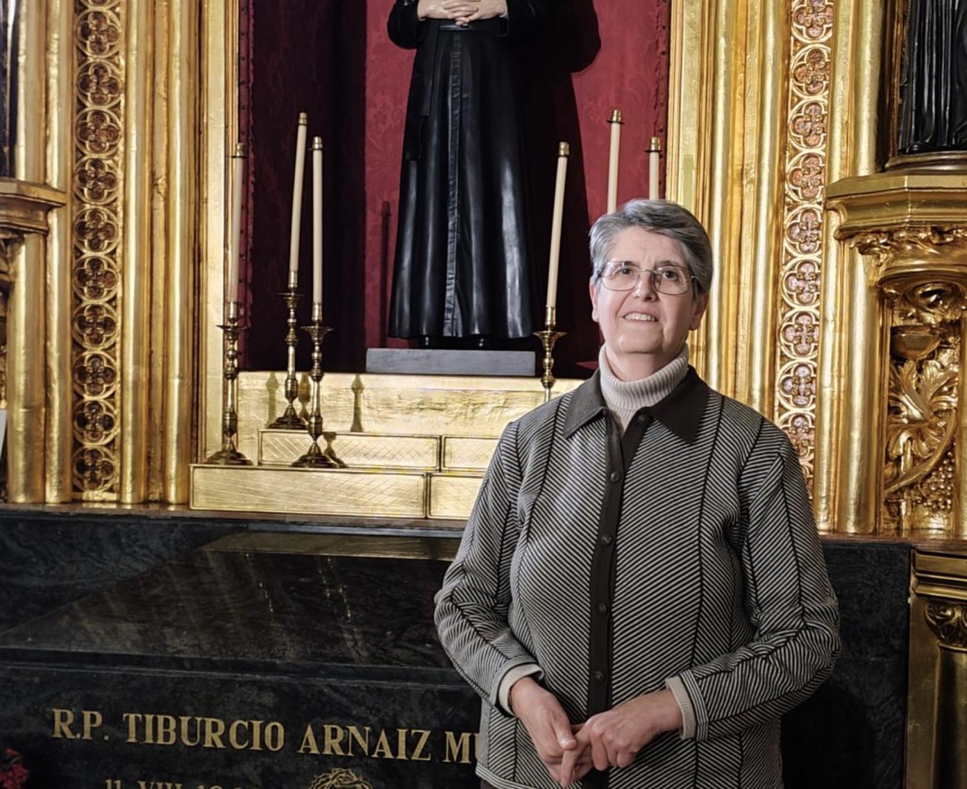 Mª Leticia Montero: «No estamos muy lejos de la canonización del P. Arnaiz»