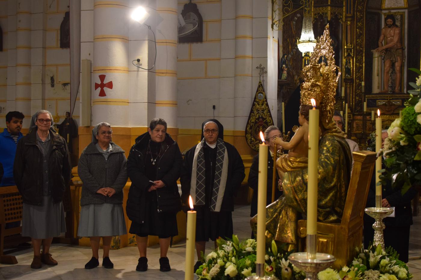 Los niños de Melilla, ante la patrona