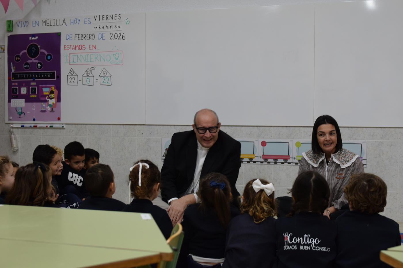 El Obispo, tras su visita: «El reto de futuro es dotar de una estructura arciprestal, dar cuerpo a la Iglesia en Melilla»