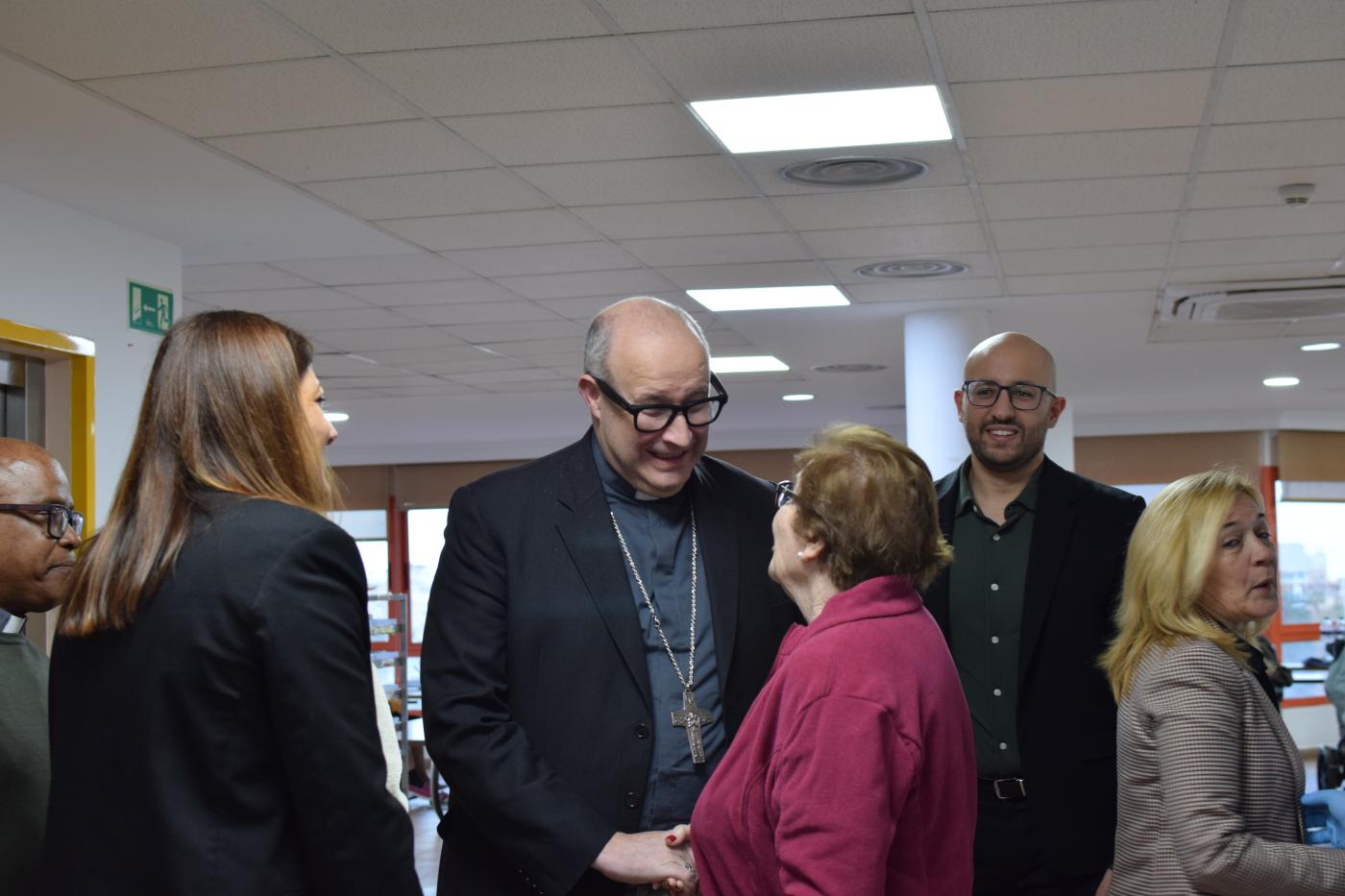 El Obispo, tras su visita: «El reto de futuro es dotar de una estructura arciprestal, dar cuerpo a la Iglesia en Melilla»