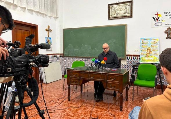 El Obispo, tras su visita: «El reto de futuro es dotar de una estructura arciprestal, dar cuerpo a la Iglesia en Melilla»