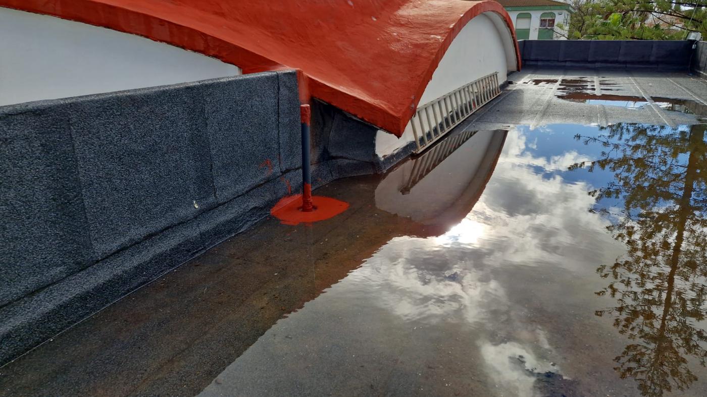 La parroquia de Nueva Andalucía sufre las consecuencias de las fuertes lluvias