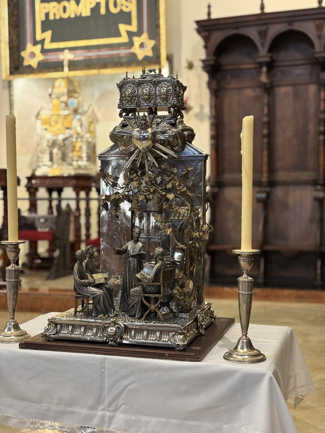 Las reliquias de San Juan de Ávila llegan al Seminario de Málaga